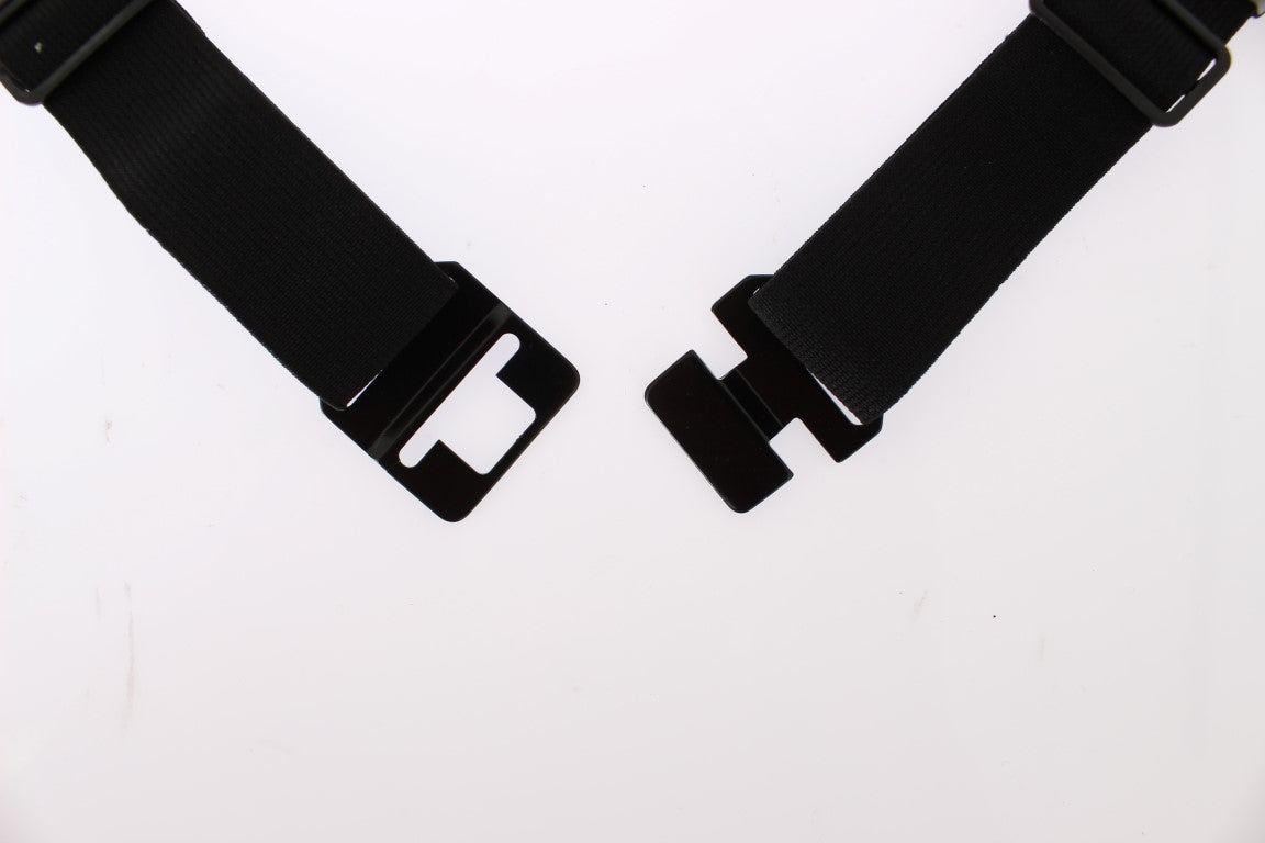 Ceinture élégante en soie argentée Dolce & Gabbana